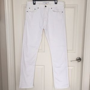 White Banana Republic Slim Fit Jeans